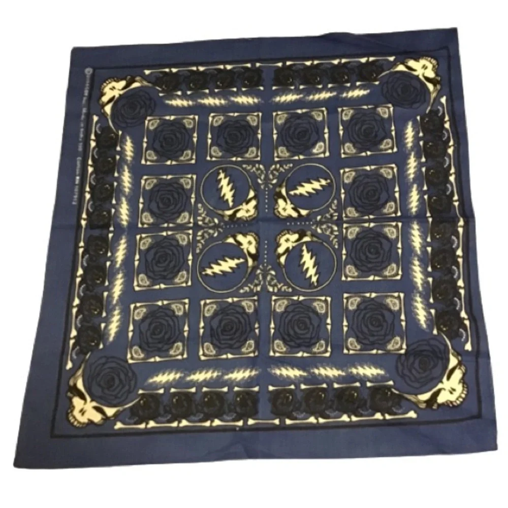Blue steal your face n bolt nwot bandana